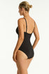 Sea Level Essentials Edit Tie Front DD/E One Piece
